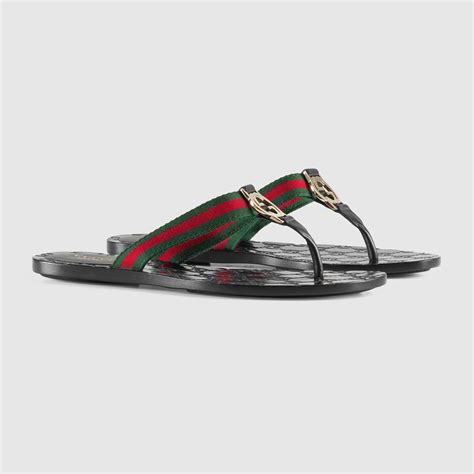 web slide sandal gucci fake|gucci web slide black rubber.